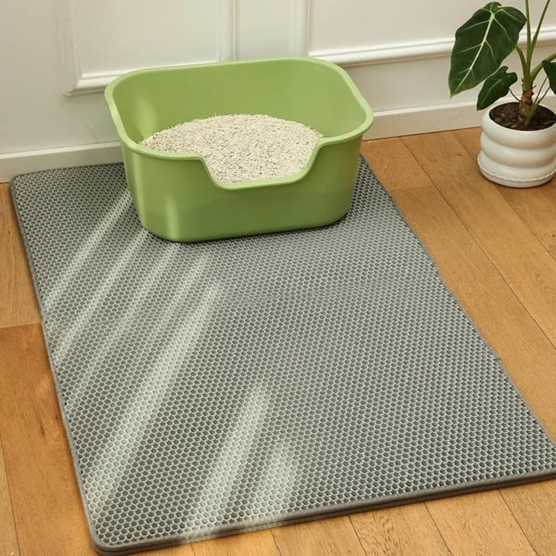 Alfombrilla para arena de gato impermeable y lavableArenerosAnimals & Pet Supplies > Pet Supplies > Cat Supplies > Cat Litter > Cat Litter Box Mats