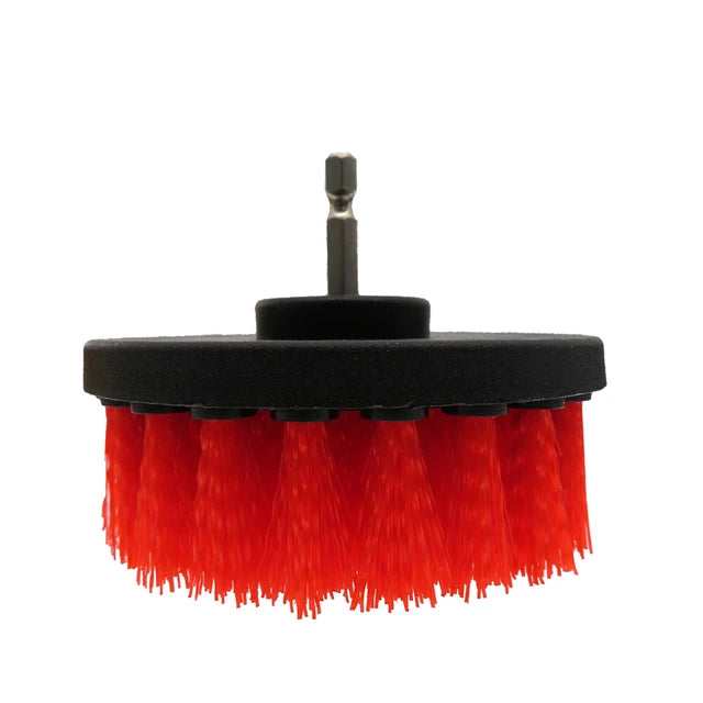 Cepillo de limpieza de 4 pulgadas para taladro 1/4Cepillos