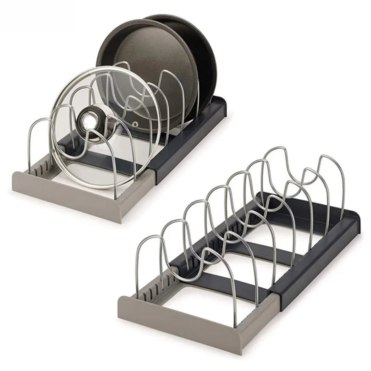 Kitchen Cabinet Organizers for Lids, Pots and Pans