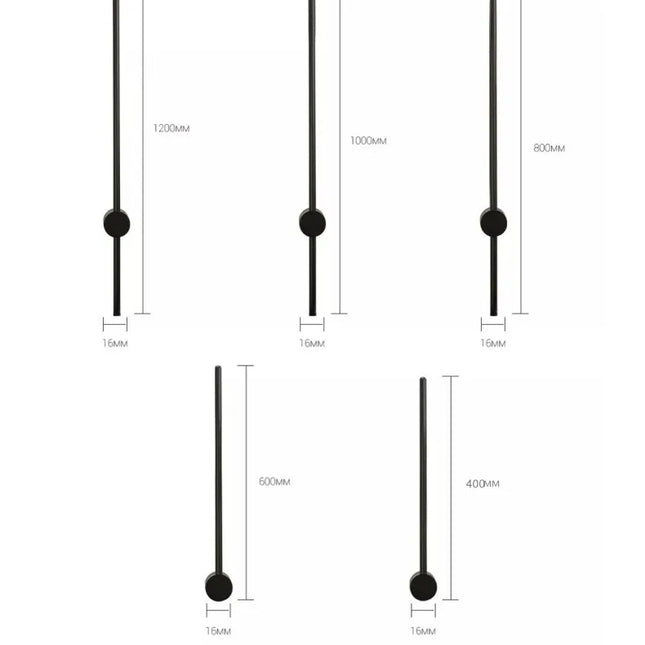 Applique LED rotative minimaliste