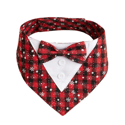 Bandana with bow tie for dogs