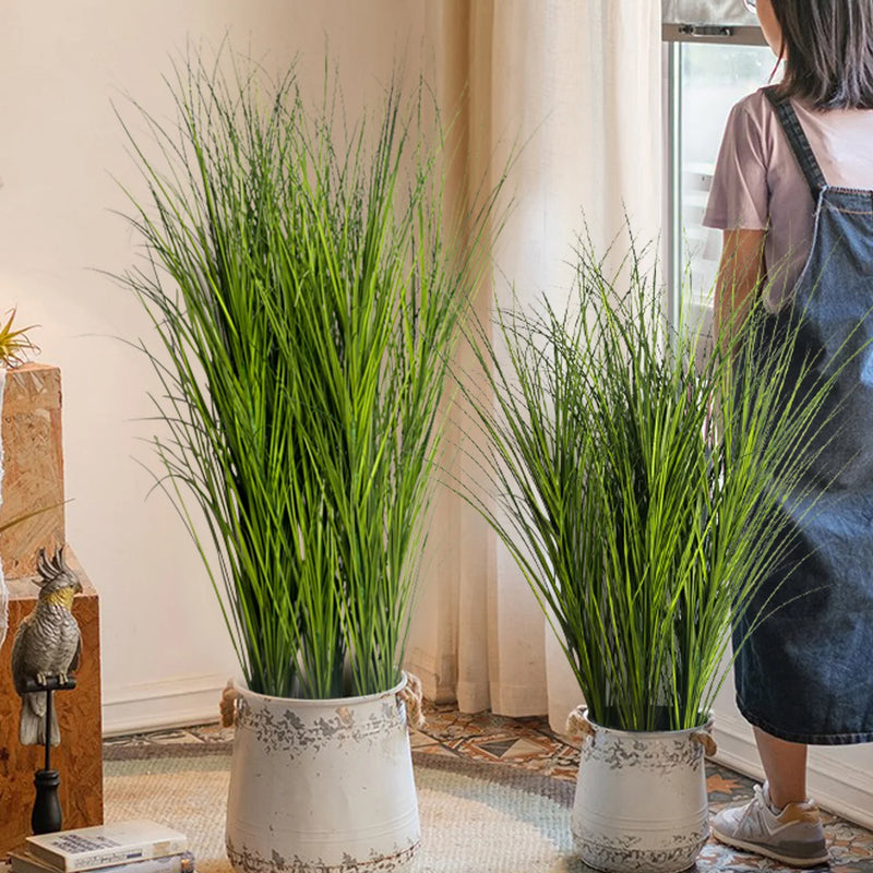 Hierba de cebolla artificial | Plantas verdes decorativas 50 cm para hogar, jardín y oficinaPlantas artificialesHome & Garden > Decor > Artificial Flora > Artificial Non-Flowering Plants