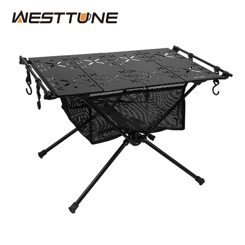 Mesa plegable de camping de aleación de aluminio | Ligera y compatible con sistema IGTMesas plegablesFurniture > Tables > Folding Tables
