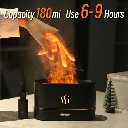 Aroma diffuser and air humidifier with light