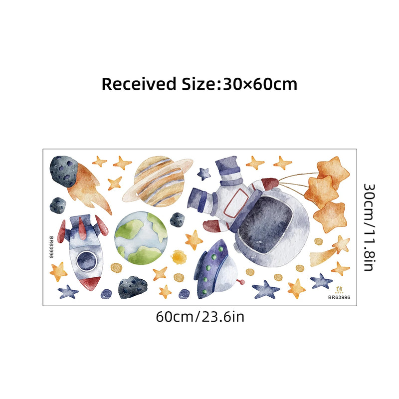 Pegatinas de pared con diseño de astronautaAdhesivos