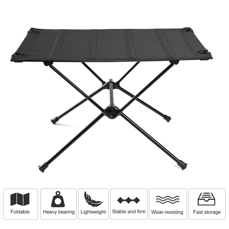 Mesa plegable de camping enrollable | 1680d oxford + aleación de aluminioMesas plegablesFurniture > Outdoor Furniture > Outdoor Tables