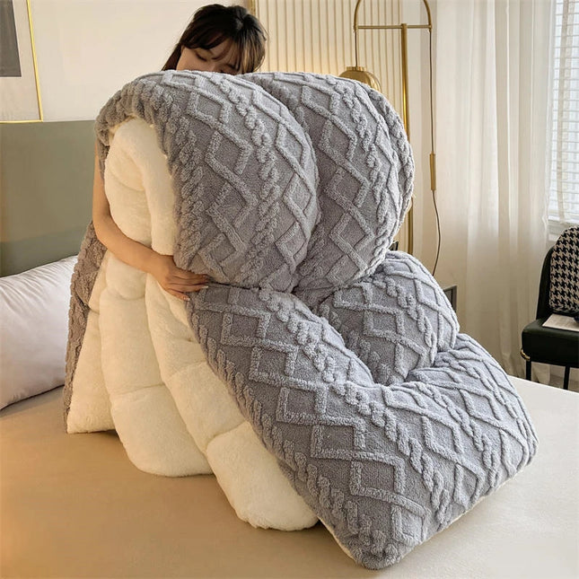 High-end thick warm blankets