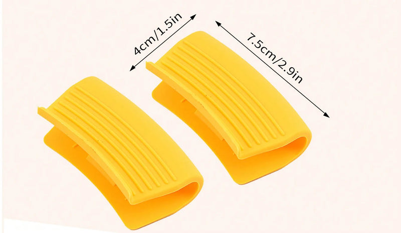 Mangos de silicona para ollas agarre ergonómico y seguro