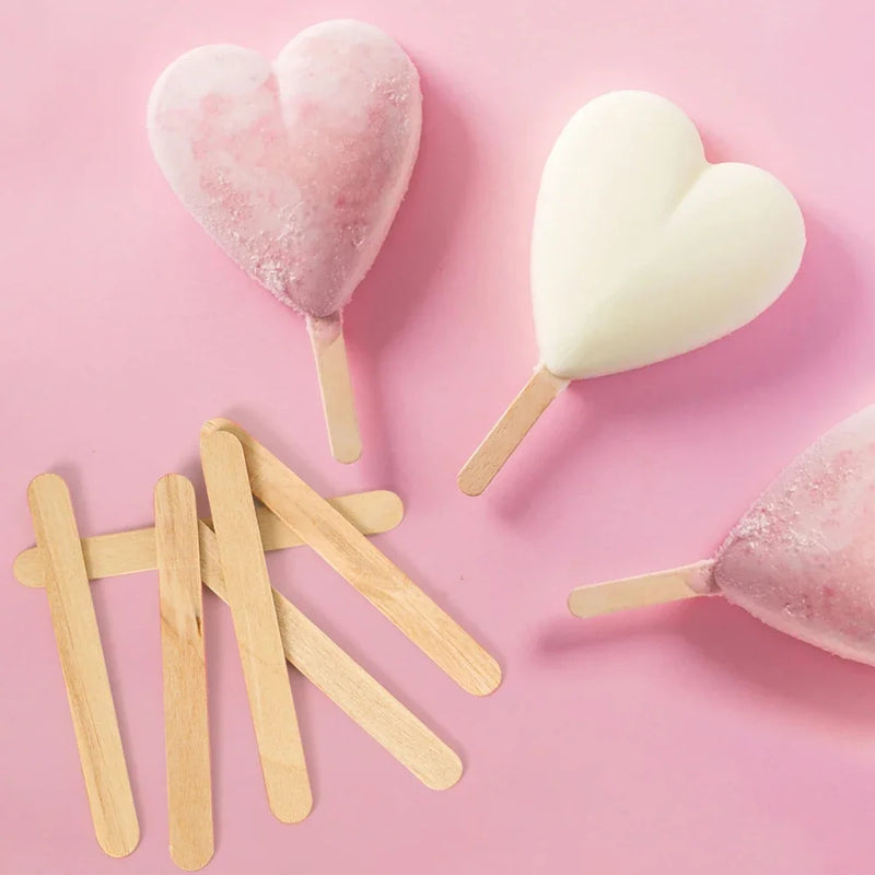 Palitos de madera para paletas de helado 93mmUtensilios de cocina
