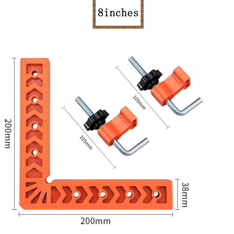 Set de abrazaderas de ángulo rectoAbrazaderasHardware > Tools > Tool Clamps & Vises