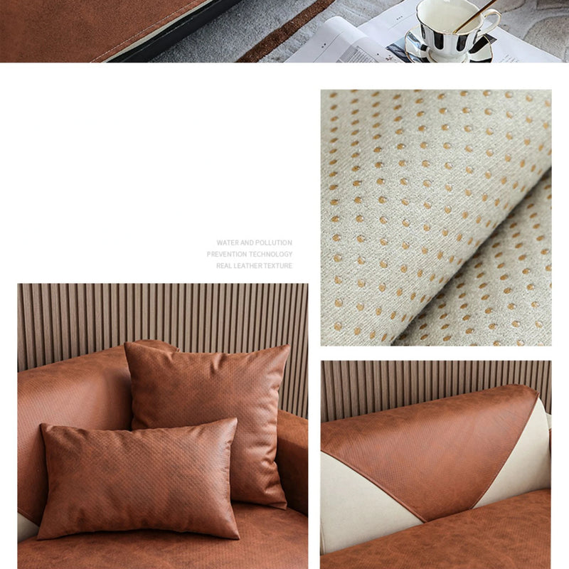 Fundas para cojines de polipiel impermeableFundas de cojines