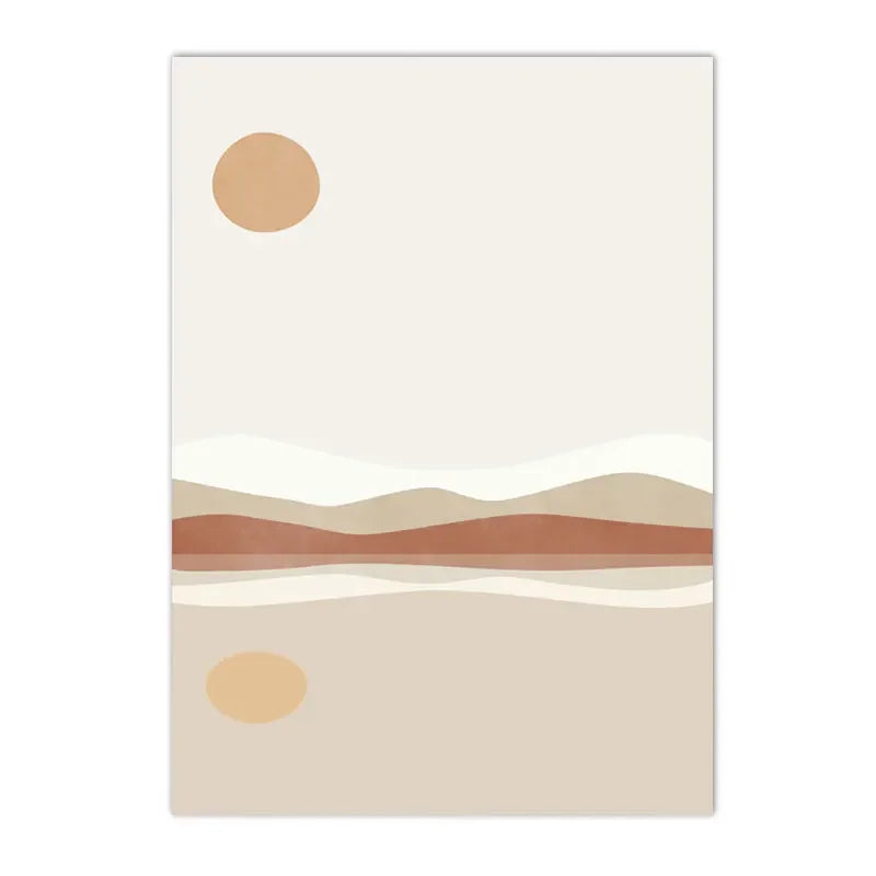 Impresión en lienzo abstracto beige para decoración modernaCuadrosHome & Garden > Decor > Artwork > Posters, Prints, & Visual Artwork > Visual Artwork