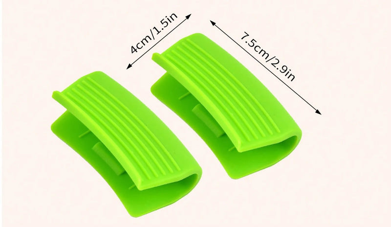 Mangos de silicona para ollas agarre ergonómico y seguro