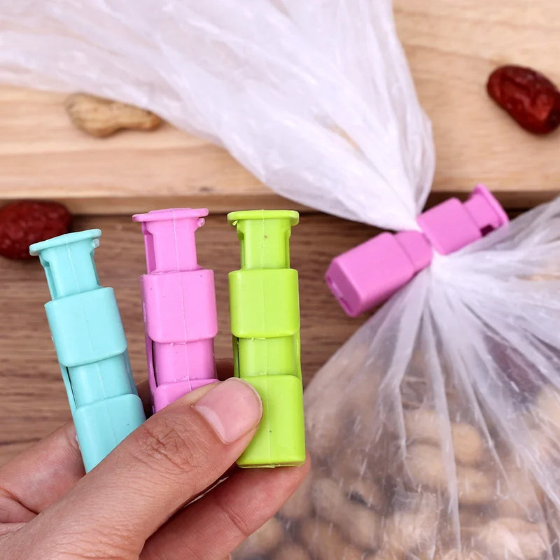 Pinzas reutilizables para sellar bolsas de alimentos – pack de 6 o 12 unidadesPinzasHome & Garden > Kitchen & Dining > Food Storage Accessories > Twist Ties & Bag Clips > Bag Sealing Clips