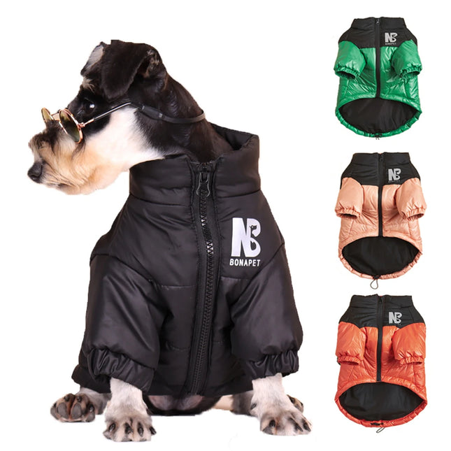 Chaqueta de entretiempo reflectante para perros