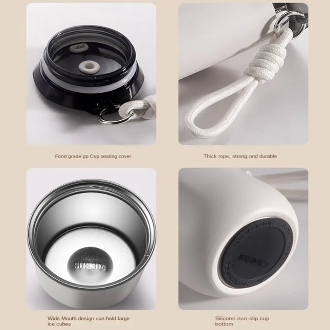 Taza térmica de acero inoxidable 350/500 ml con tapa herméticaBotellasHome & Garden > Kitchen & Dining > Food & Beverage Carriers > Thermoses