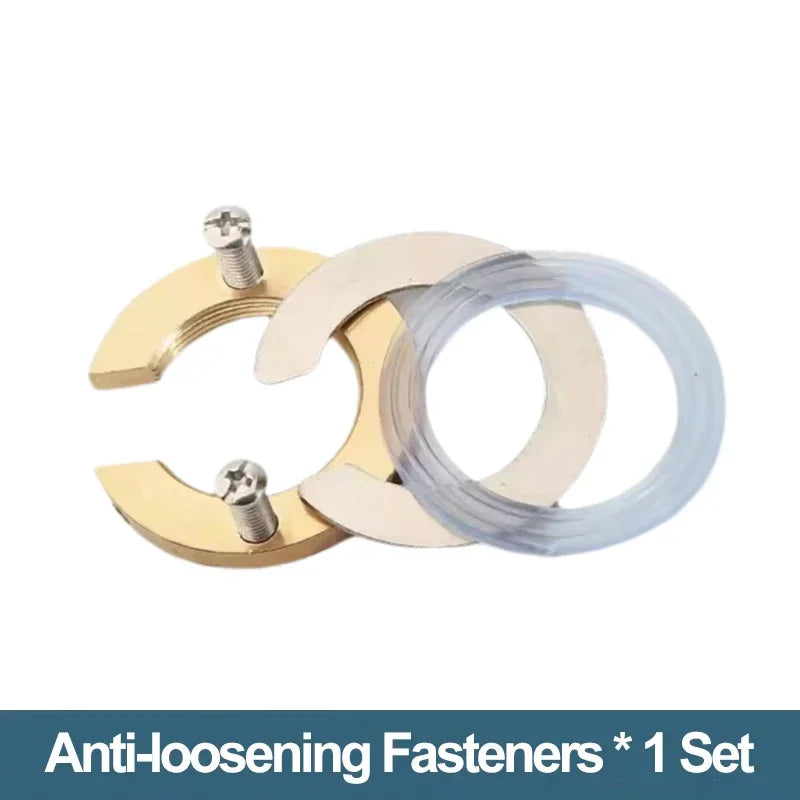 Kit de fijación para grifo con tuerca tipo C · Arandela y soporte anti-aflojamiento para lavabo y cocinaAdaptadoresHardware > Plumbing > Plumbing Fixture Hardware & Parts > Faucet Accessories