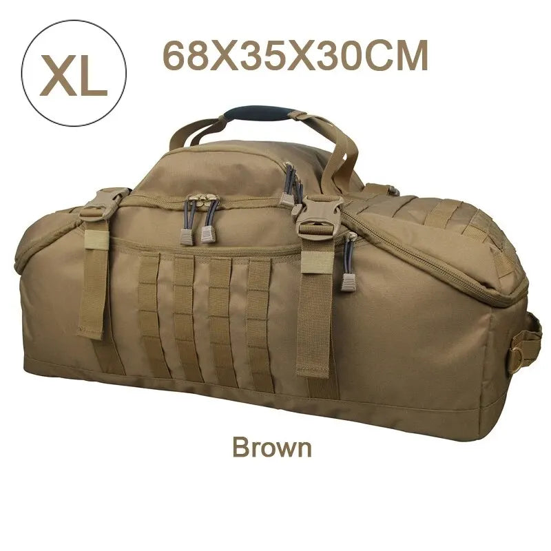Mochila táctica 80L para camping, senderismo y viajesMochilasLuggage & Bags > Backpacks > Military Backpacks