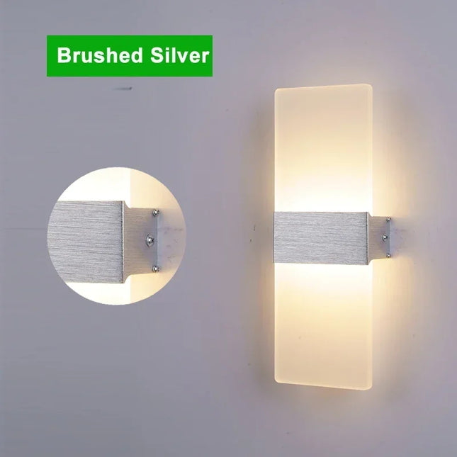 LED wall light