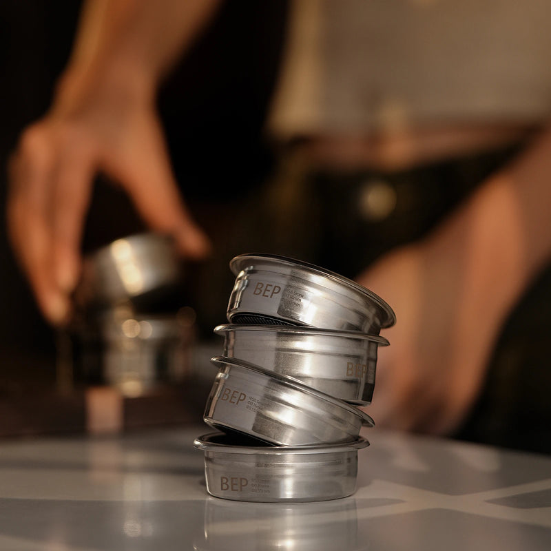 Cesta de filtro BEP Butterfly 2.0 de acero inoxidable con doble capaFiltrosHome & Garden > Kitchen & Dining > Kitchen Appliance Accessories > Coffee Maker & Espresso Machine Accessories > Coffee Filter Baskets