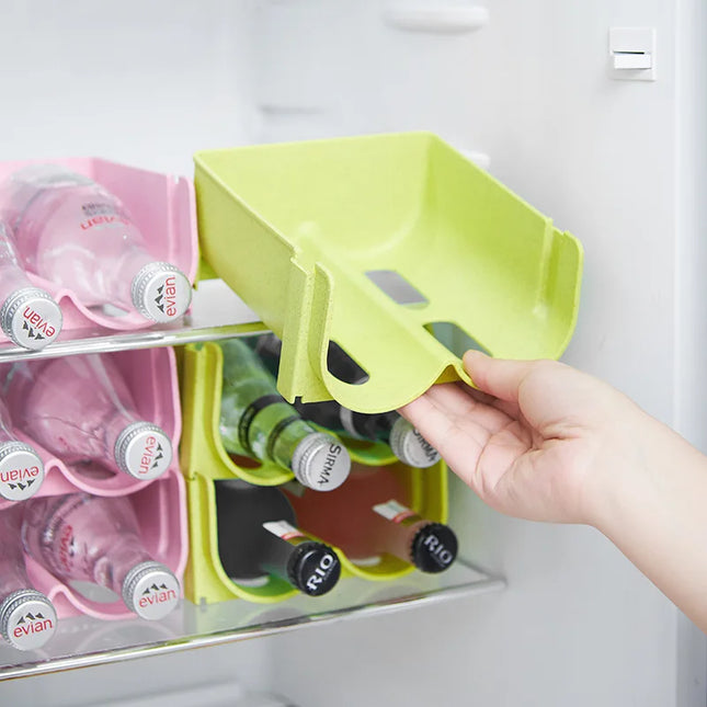 Étagères de rangement pour réfrigérateur pour bouteilles