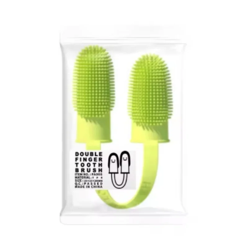 Cepillo de dientes de dedal para mascotasHigieneAnimals & Pet Supplies > Pet Supplies > Pet Oral Care Supplies > Toothbrushes