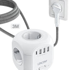 Enchufe plano 3M 3U1C