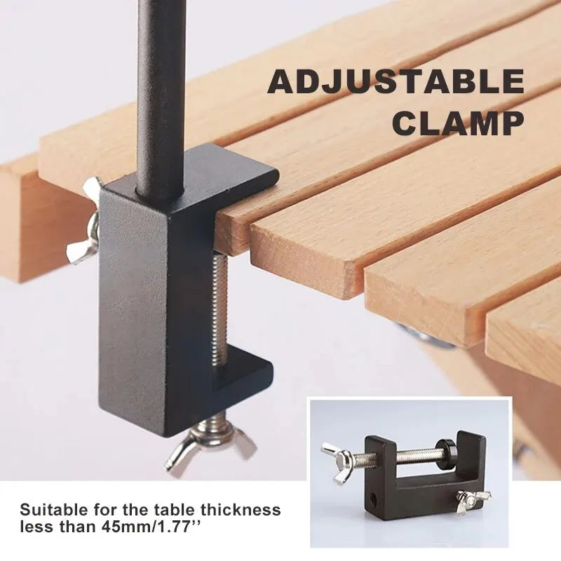 Soporte plegable para linterna de camping | Aleación de aluminio, 4 secciones y altura ajustableColgadoresUncategorized