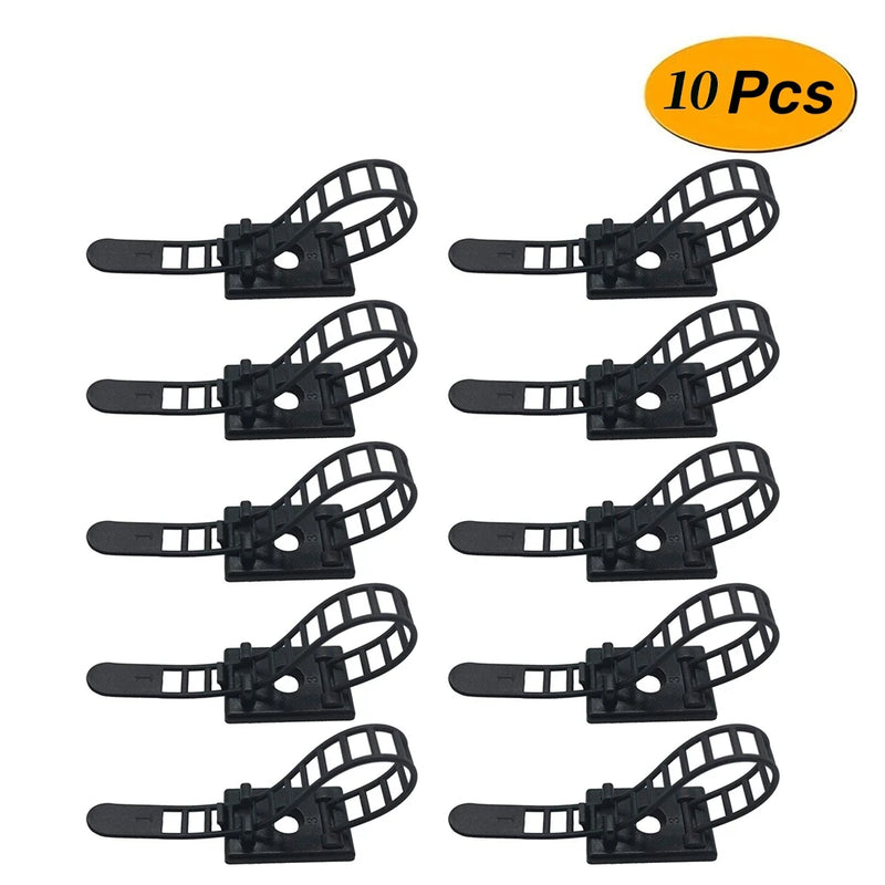 Organizadores de cable ajustables, pack 5/10/20BridasElectronics > Electronics Accessories > Cable Management > Wire & Cable Ties
