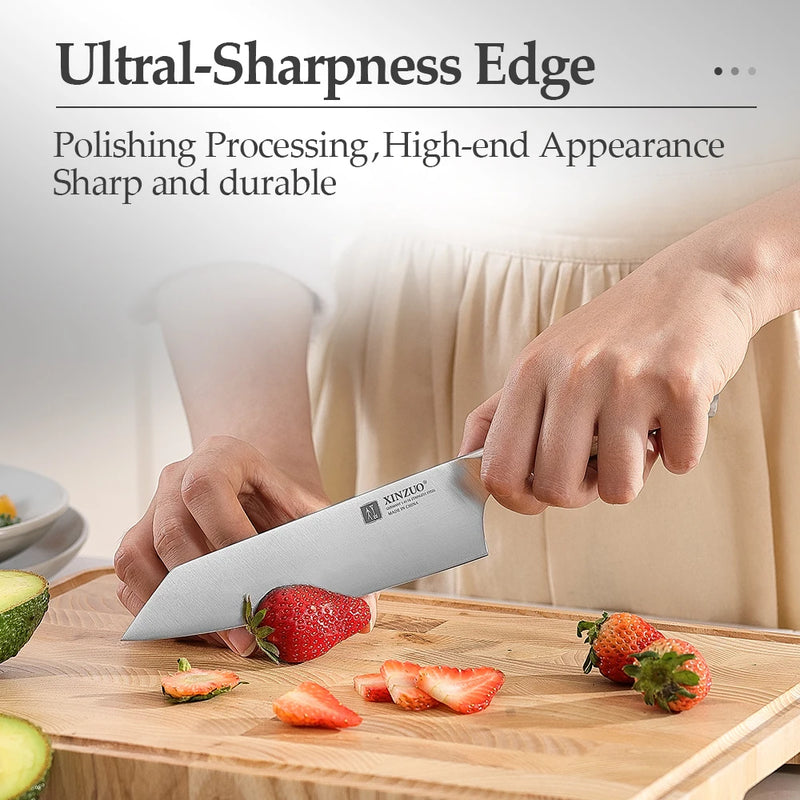 Cuchillo Bunka 5,83" acero alemán DIN 1.4116 mango de olivo con remaches de cobreCuchillosHome & Garden > Kitchen & Dining > Kitchen Tools & Utensils > Kitchen Knives