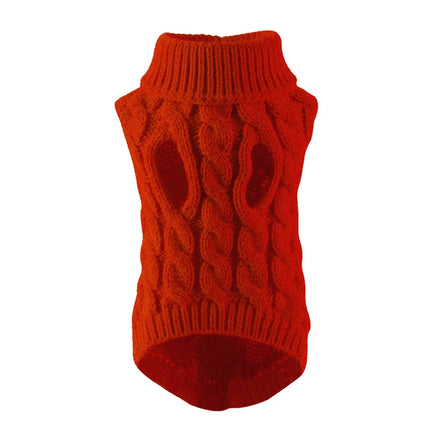 Knitted sweater for dogs