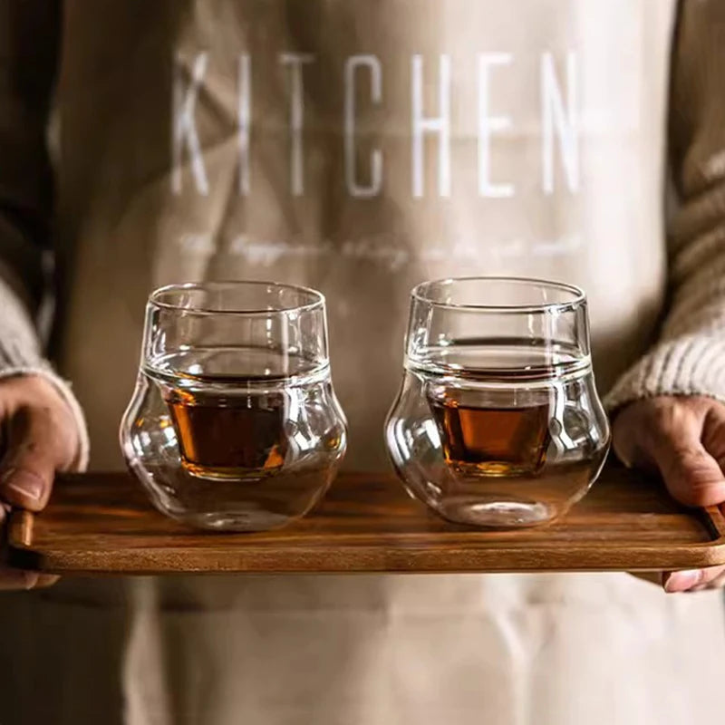 Juego de vasos de vidrio doble pared | 2/4/8 uds – 120 ml | Espresso, café, téVasosHome & Garden > Kitchen & Dining > Tableware > Drinkware > Tumblers