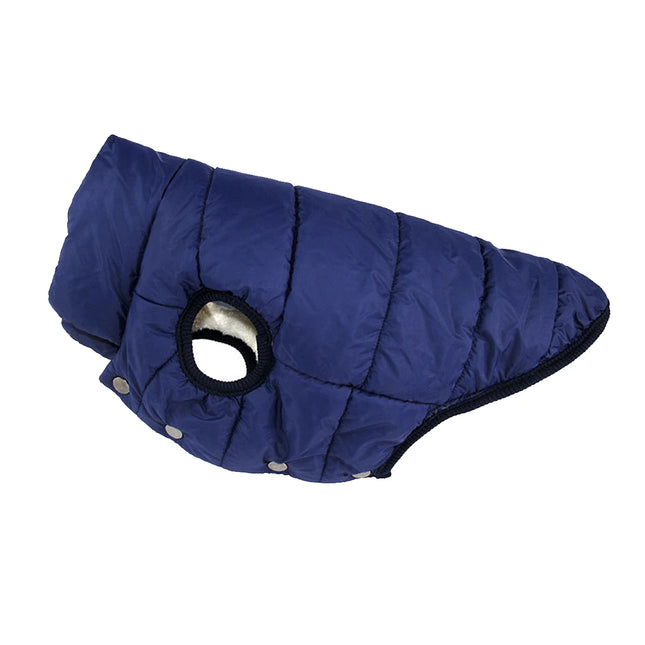 Chaleco con forro polar interior para perros