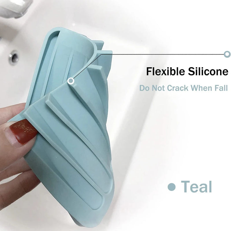 Jabonera de silicona con drenaje para baño o cocinaJabonerasHome & Garden > Bathroom Accessories > Soap Dishes & Holders