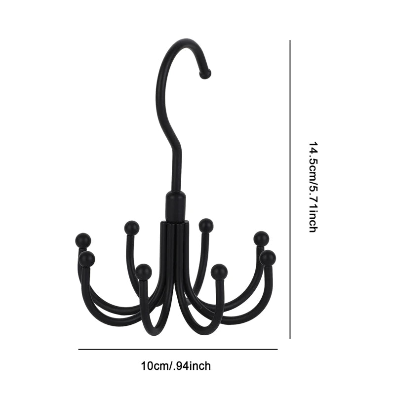 Percha multiusos de metal giratoria de 360 grados con 8 ganchosPerchasHome & Garden > Household Supplies > Storage & Organization > Clothing & Closet Storage > Closet Organizers & Garment Racks > Closet Organizers