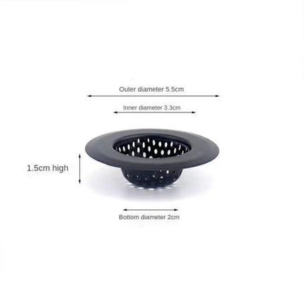 Stainless steel sink strainer