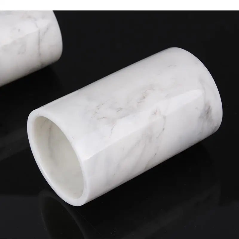 Kit de envases para baño de resina efecto mármol