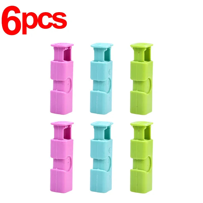 Pinzas reutilizables para sellar bolsas de alimentos – pack de 6 o 12 unidadesPinzasHome & Garden > Kitchen & Dining > Food Storage Accessories > Twist Ties & Bag Clips > Bag Sealing Clips