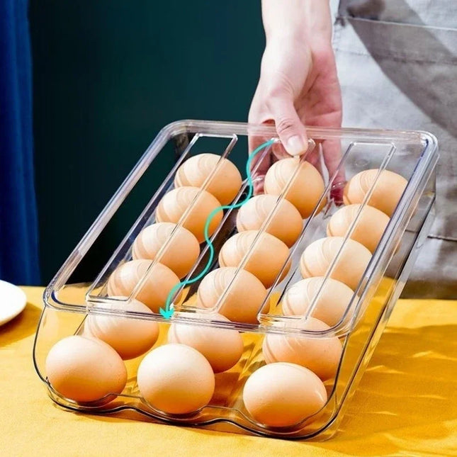 Multi-layer removable egg box