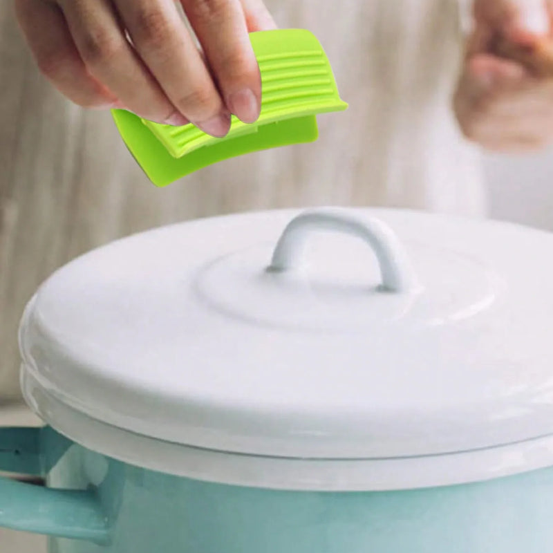 Mangos de silicona para ollas agarre ergonómico y seguro