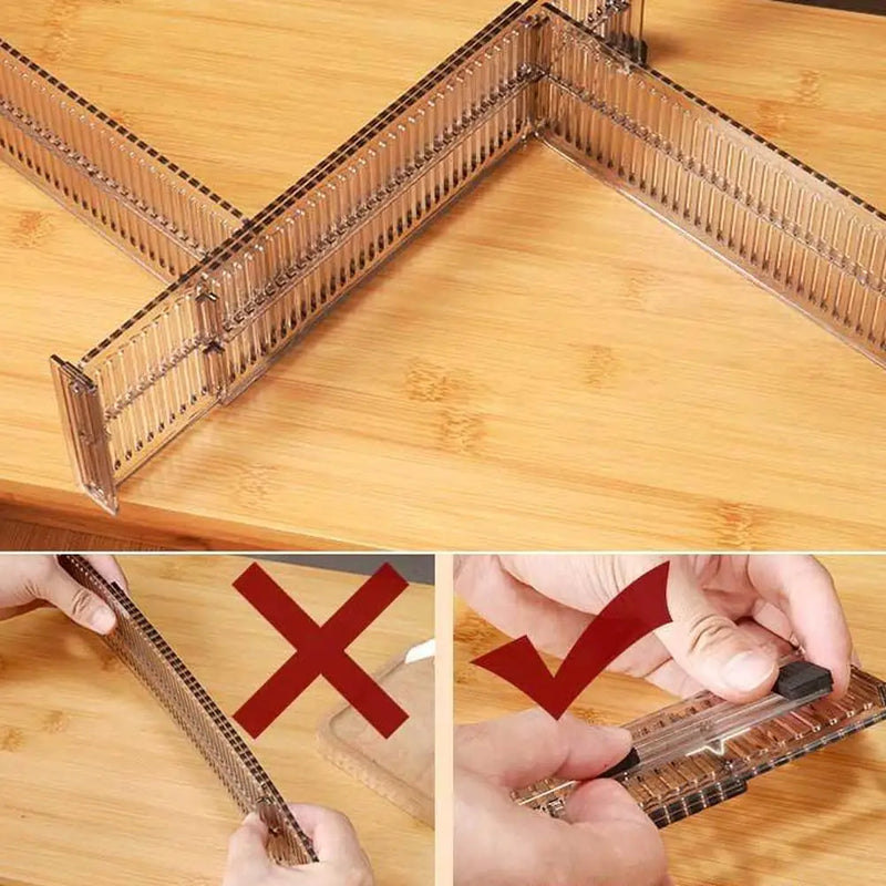 Separadores de cajones ajustable pack 2 unidadesSeparadoresHome & Garden > Household Supplies > Storage & Organization > Household Drawer Organizer Inserts