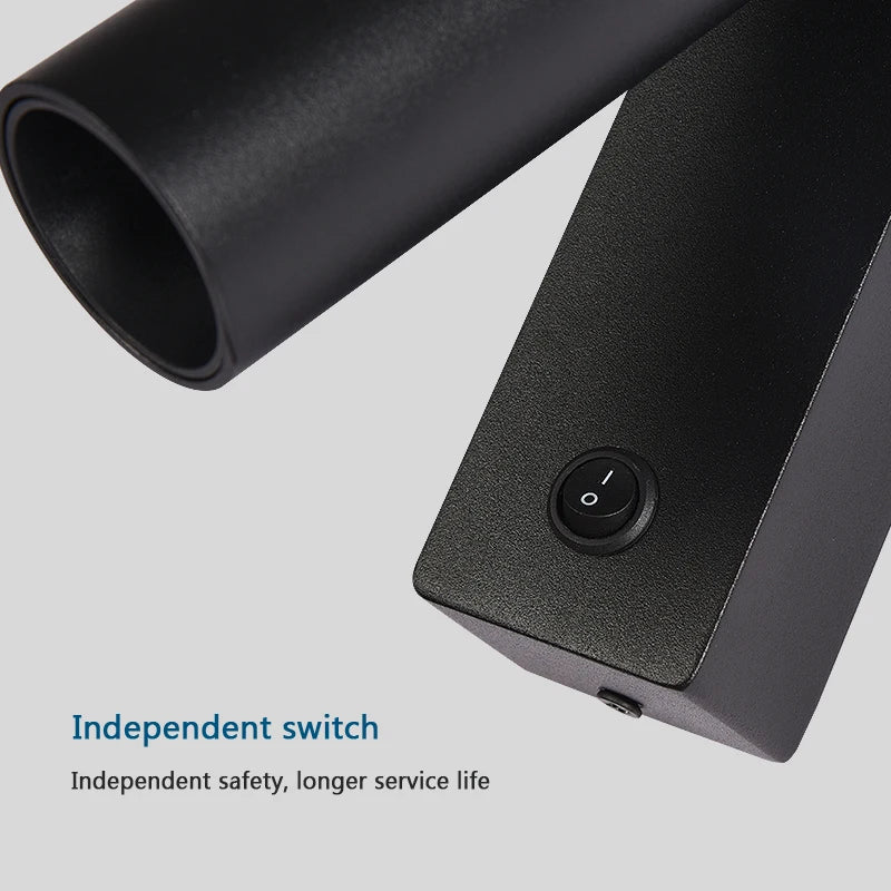 Luz LED de pared para interiores con rotaciónLámparas de paredHome & Garden > Lighting > Lighting Fixtures > Wall Light Fixtures