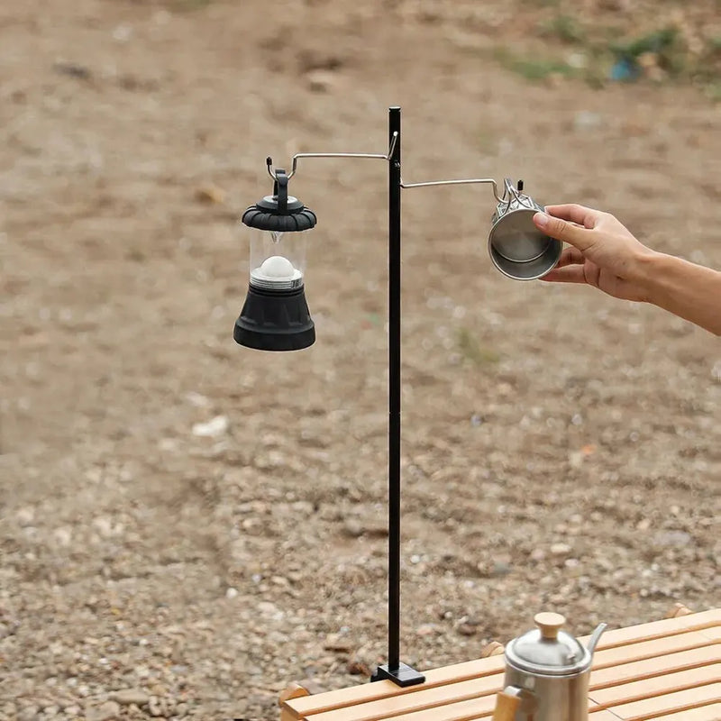 Soporte plegable para linterna de camping | Aleación de aluminio, 4 secciones y altura ajustableColgadoresUncategorized