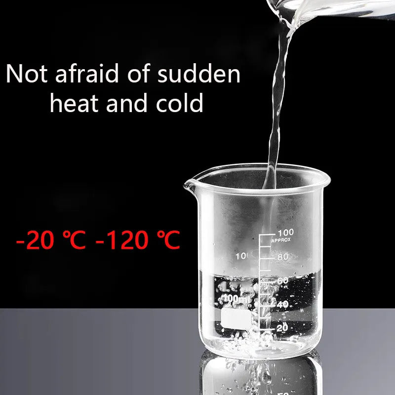 Taza medidora de vidrio borosilicato sin asa – 50 ml a 1000 ml | Graduada, resistente al calorTazas medidorasHome & Garden > Kitchen & Dining > Kitchen Tools & Utensils > Measuring Cups & Spoons > Measuring Cups