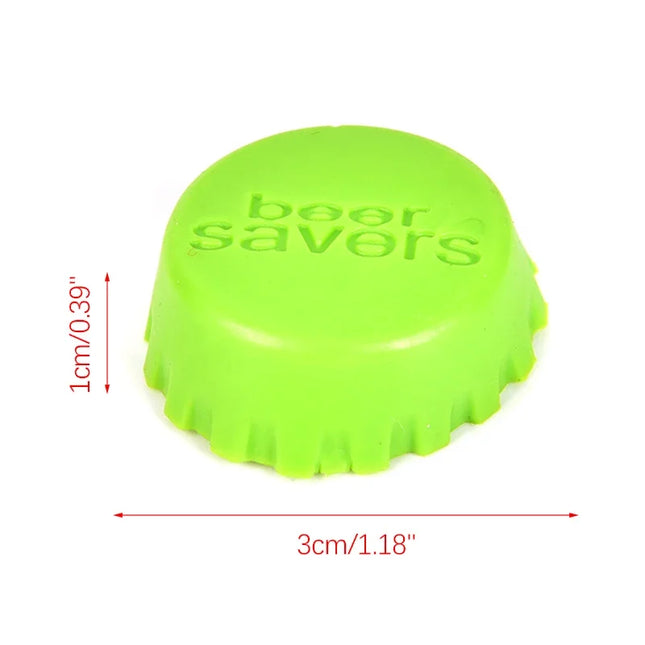 Silicone caps for bottles