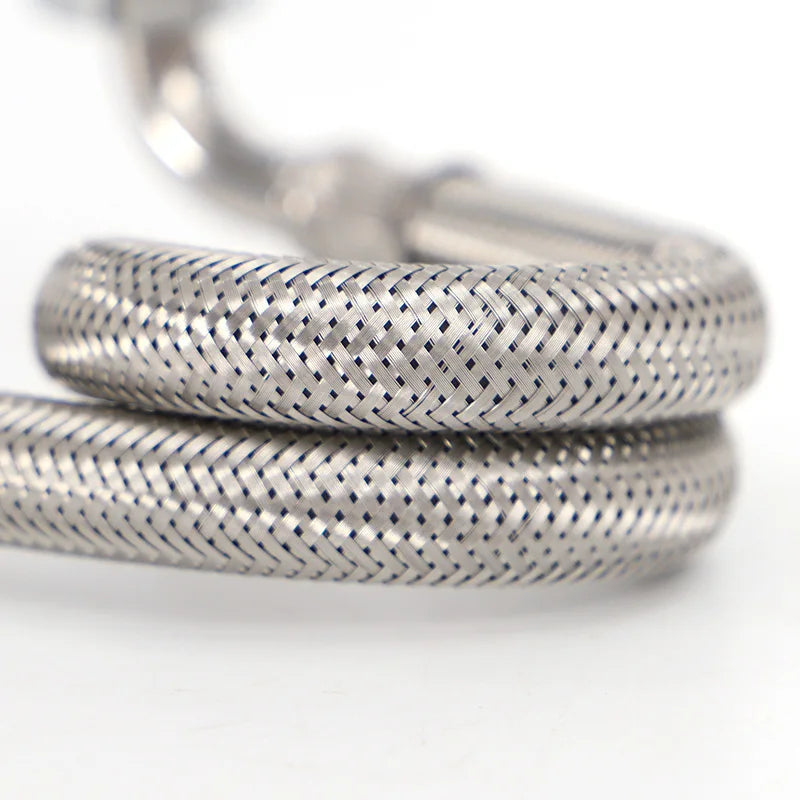 Manguera flexible de acero inoxidable 304 con válvula de ángulo a 90° – Accesorio para inodoro, baño y fontaneríaManguerasHardware > Plumbing > Plumbing Hoses & Supply Lines