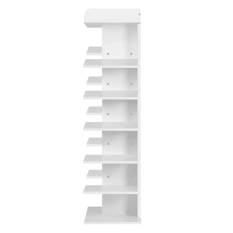 Zapatero blanco de 12 niveles, organizador compacto de maderaZapaterosHome & Garden > Household Supplies > Storage & Organization > Clothing & Closet Storage > Shoe Racks & Organizers > Shoe Organizers