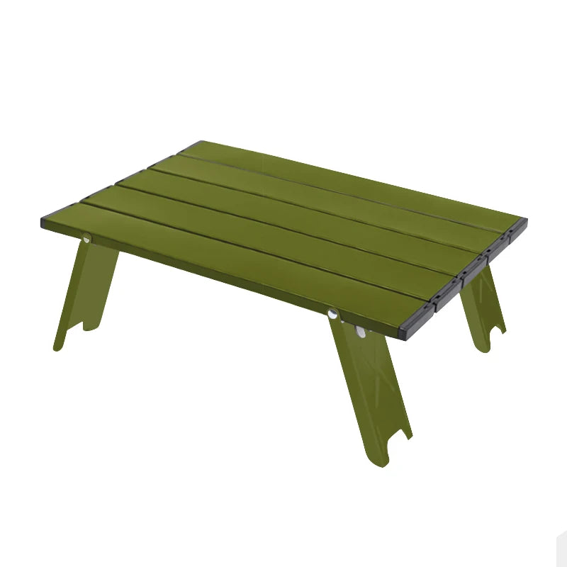 Mesa de camping mini enrollable y plegable | Aleación de aluminio, ultraligeraMesas plegablesSporting Goods > Outdoor Recreation > Camping & Hiking > Camp Furniture