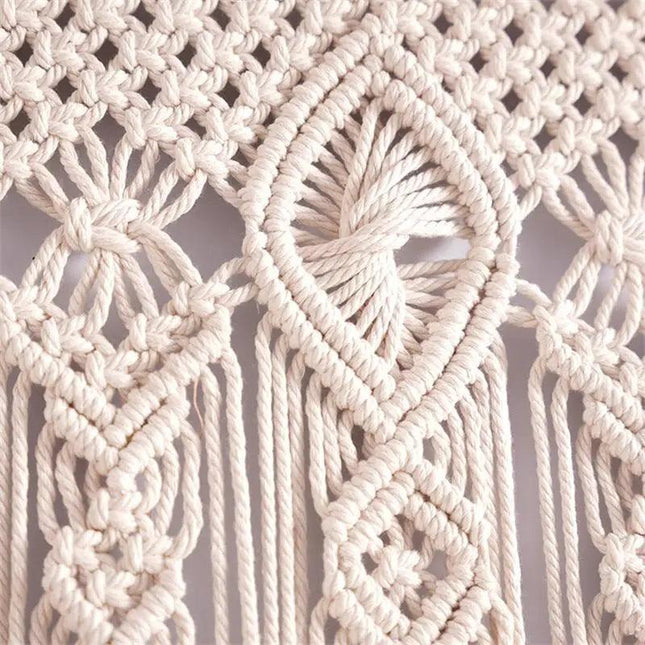 Woven Macrame Wall Hanging Tapestry