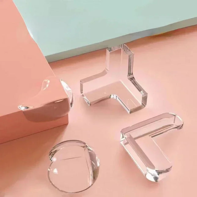 L-shaped corner protectors for table and furniture